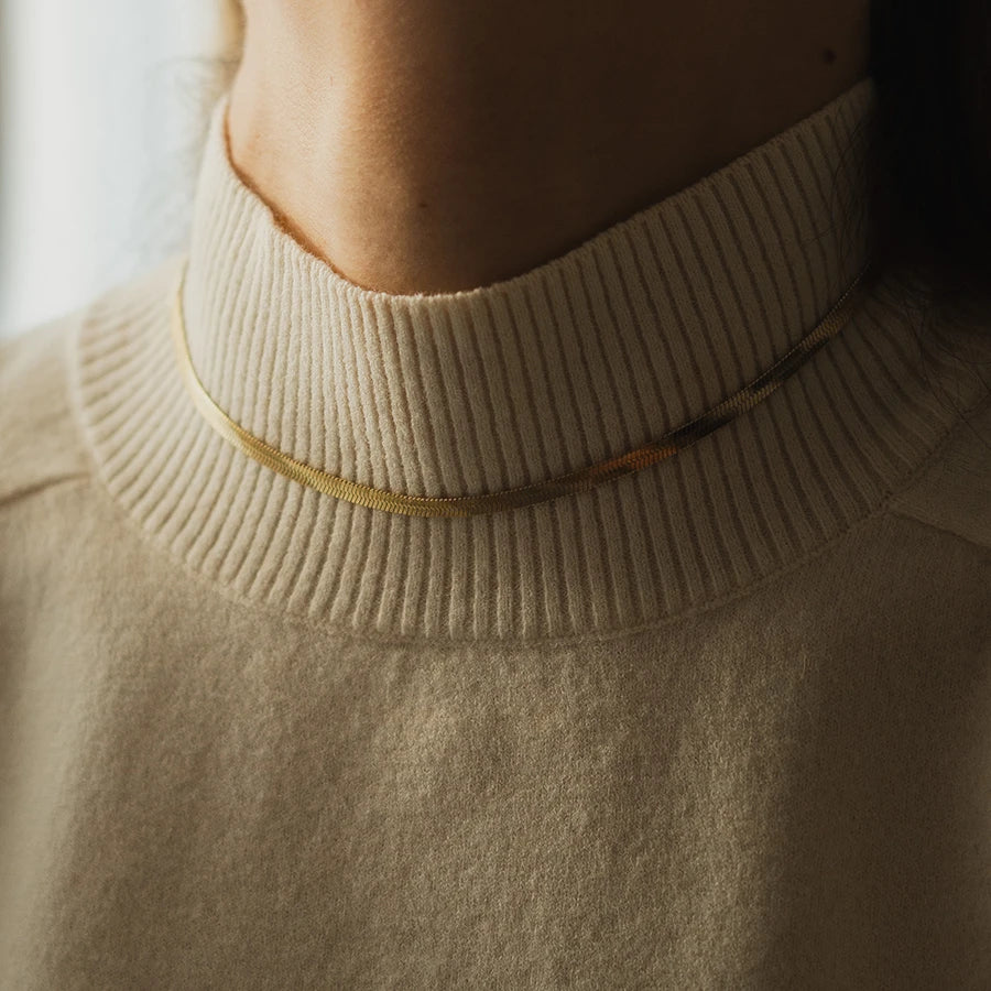 Eleonora Set | Braid Necklace + Diva Earrings