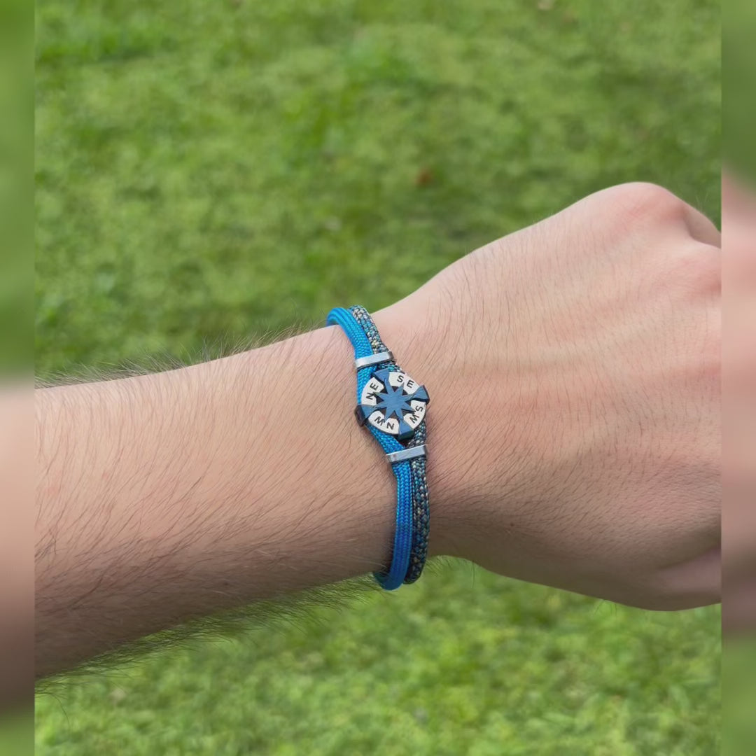 Carica video: Bracciale Portofino Galeone | Bussola