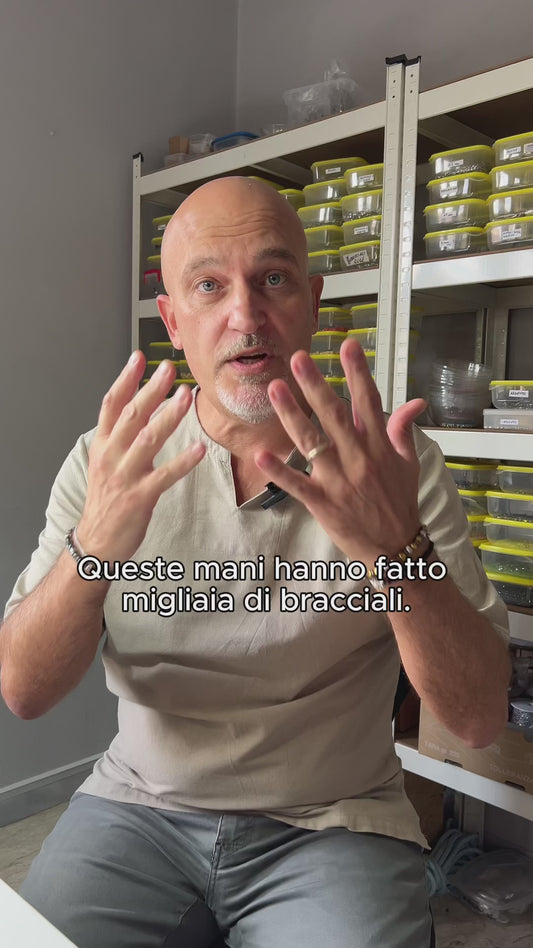 Bracciale Bacaro in ematite e occhio di tigre
