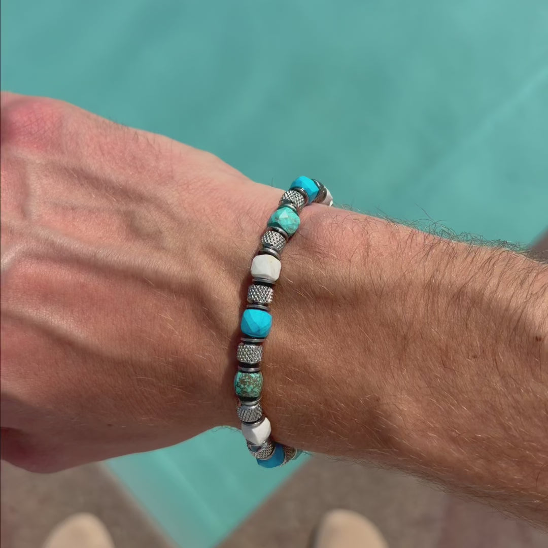 Carica video: Bracciale Cardinai in aulite | 7mm