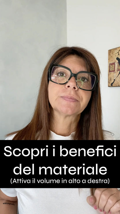Bracciale Silenzio in Aulite bianca
