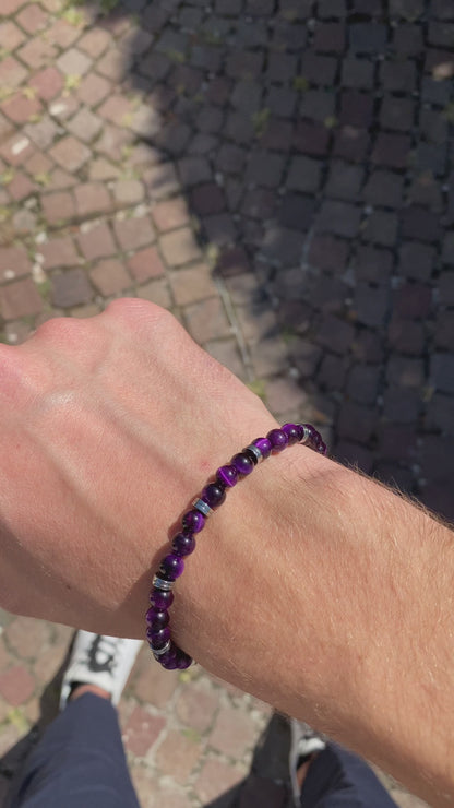 Bracciale Signoria in occhio di tigre