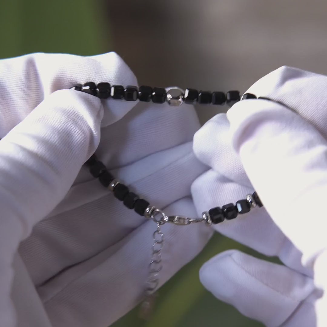 Carica video: Bracciale Regale | Argento 925 &amp; Spinello