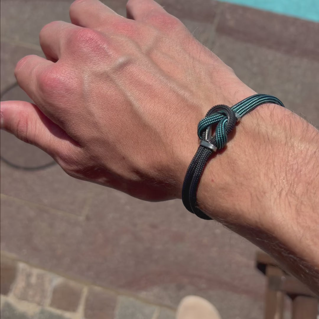Carica video: Bracciale Portofino Titanio
