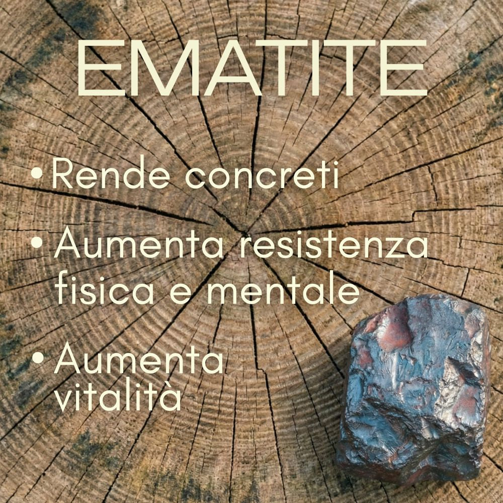 Bracciale in ematite | 6mm