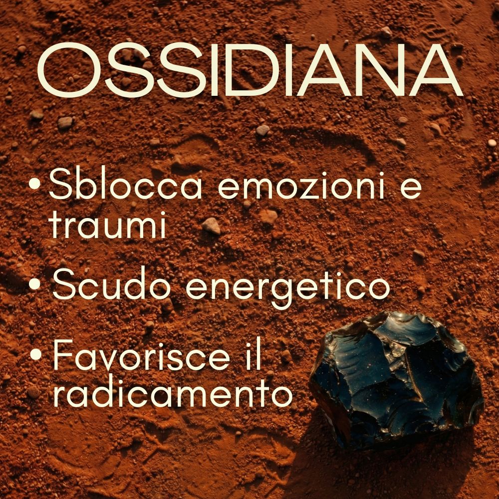 Bracciale in ossidiana | 6mm
