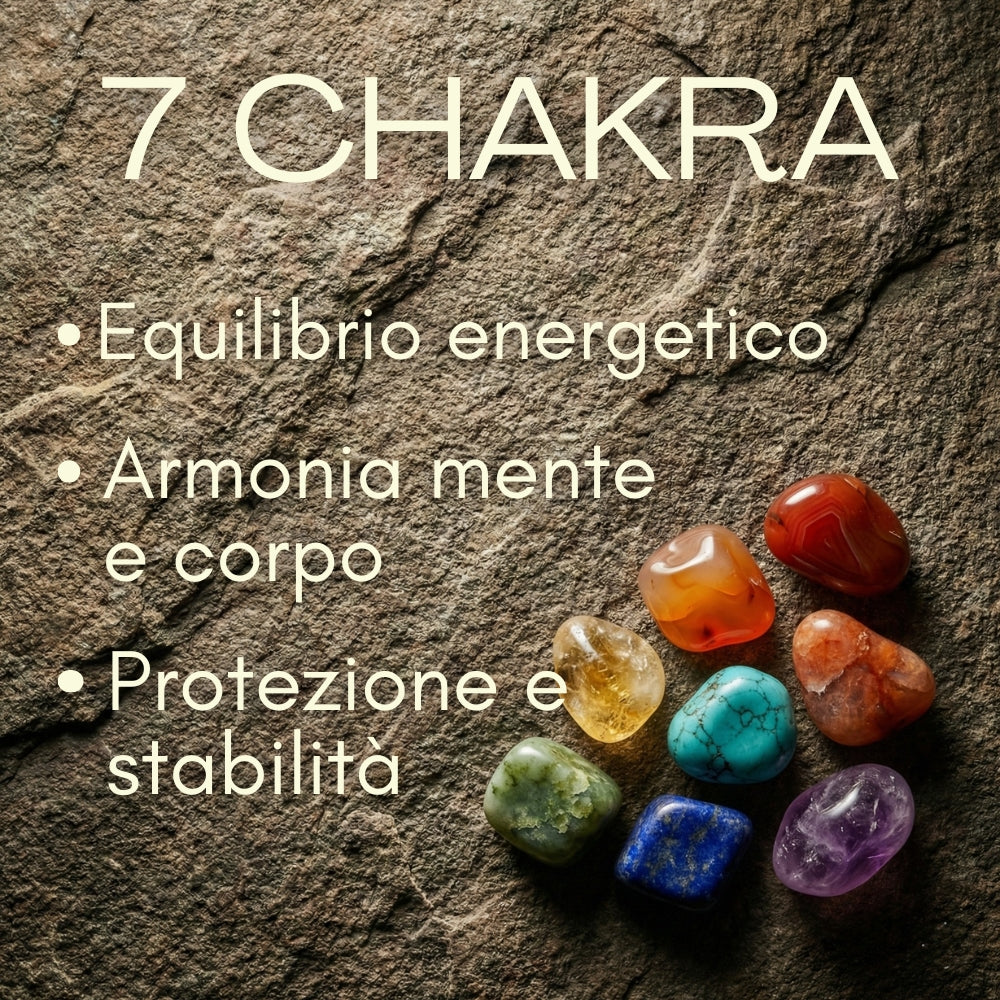 Bracciale 7 Chakra | 6mm