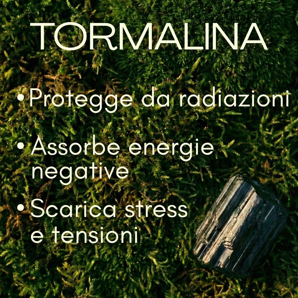 Bracciale in tormalina e ametista | 6mm