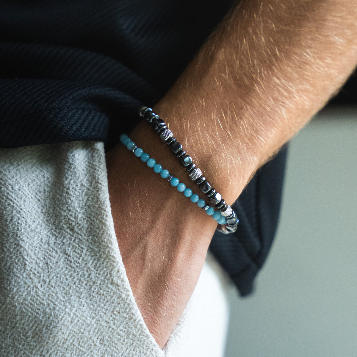 SET bracciali Navàl + Angelo | 6-4mm