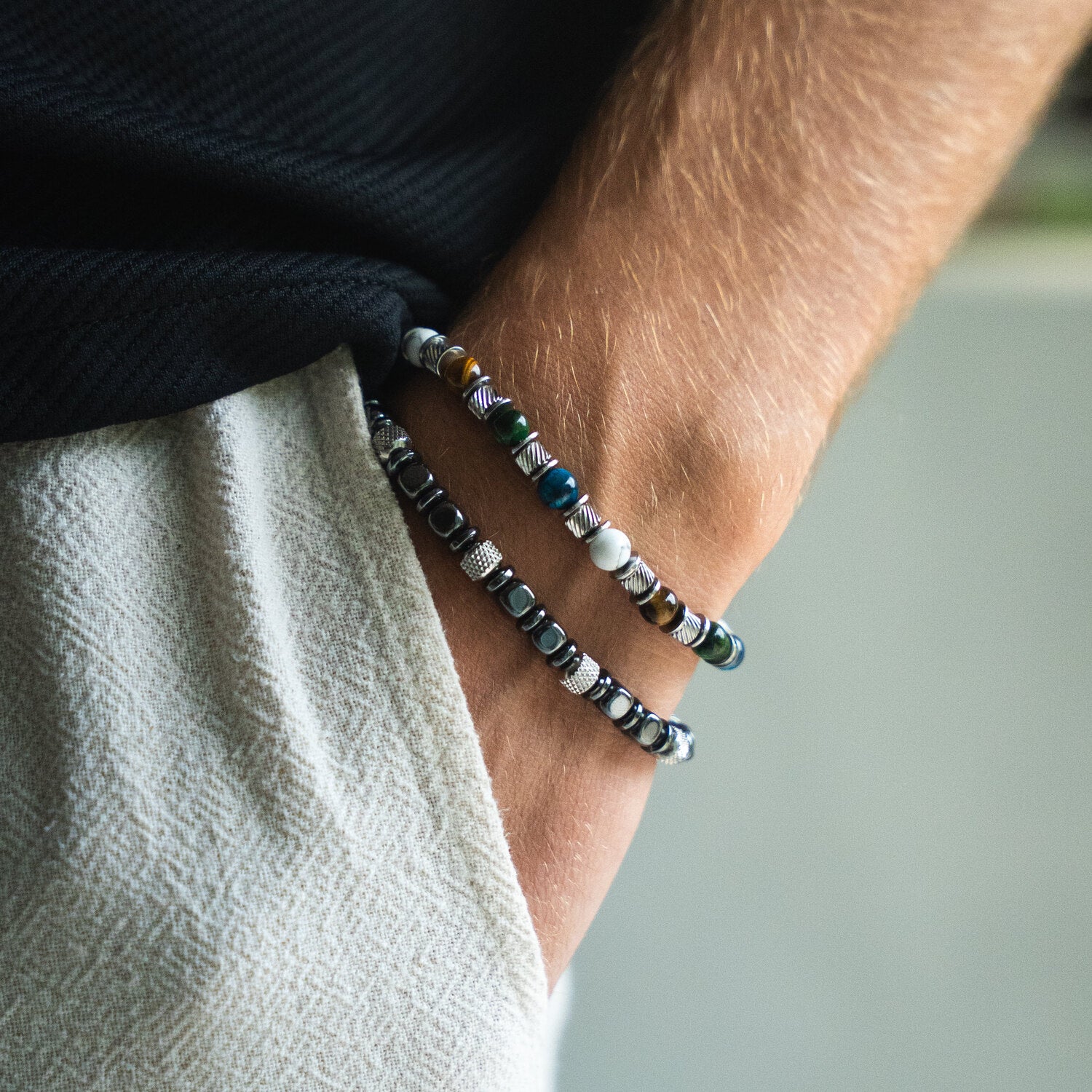 SET bracciali Navàl + Reinbov | 6mm