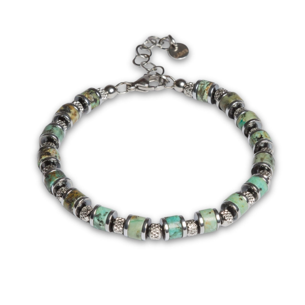 Bracciale Eden in jasper africano | 6mm